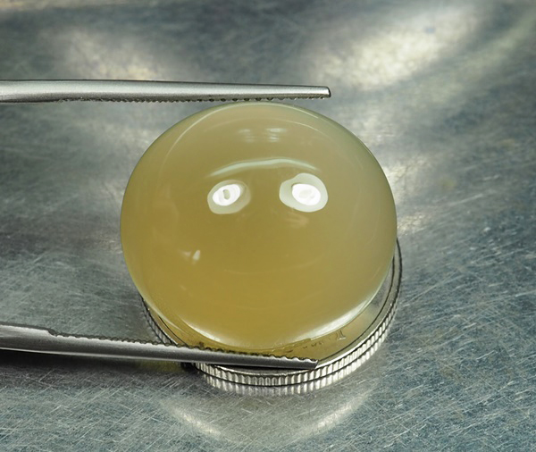 คาลซิโดนีสีเหลือง (Yellow Chalcedony) 24.25 กะรัต