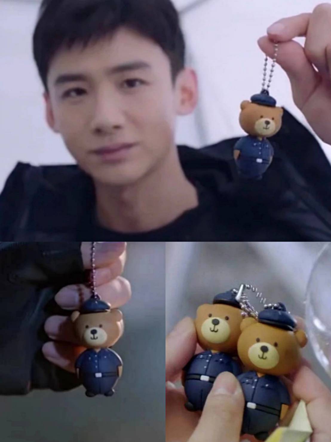 พวงกุญแจตุ๊กตาน้องหมี ในซีรี่ย์ You Are My Hero
