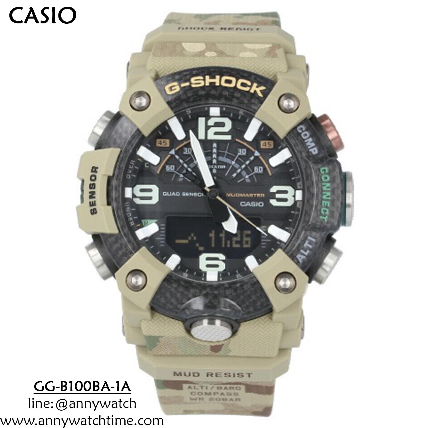 G-SHOCK GG-B100BA-1A