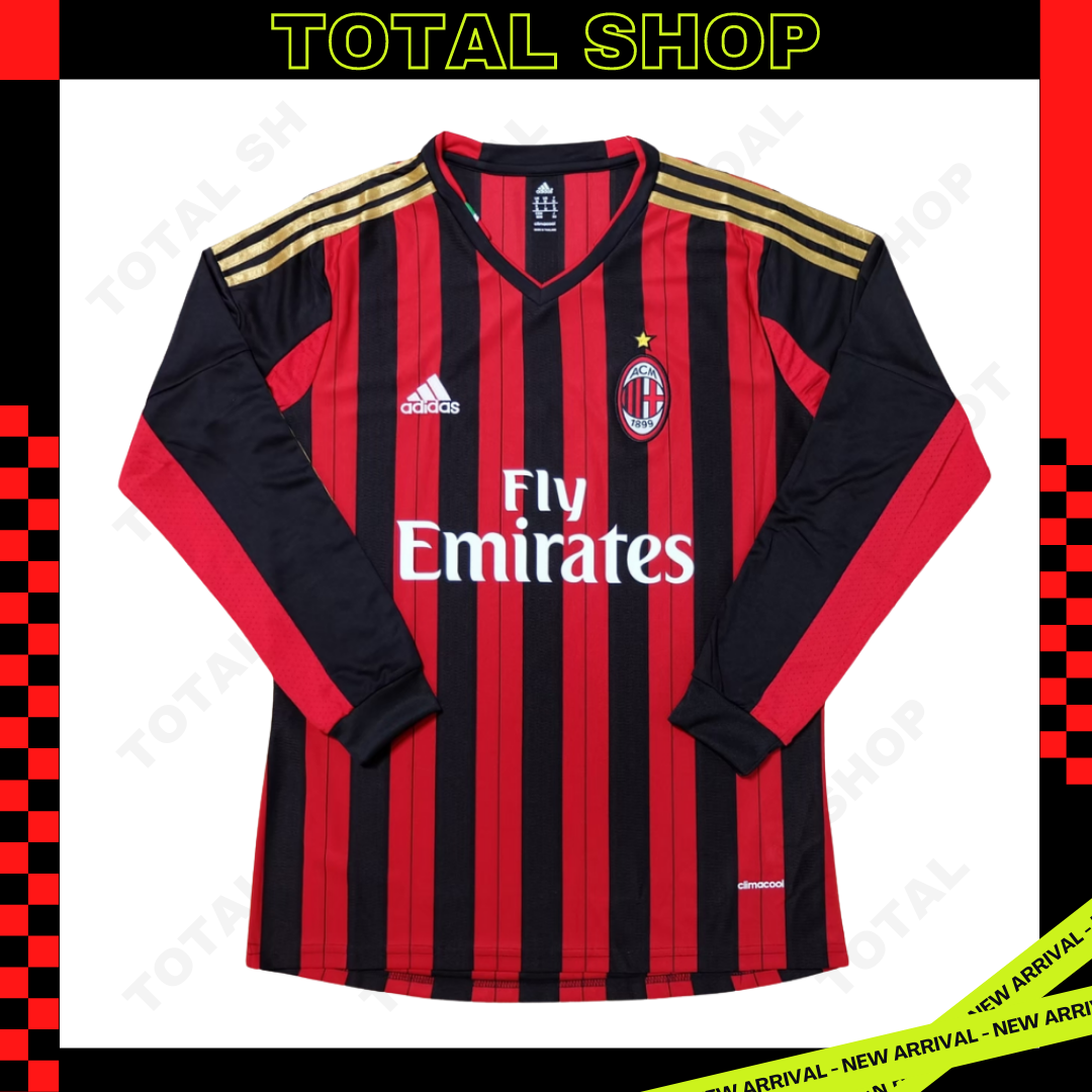 AC Milan 2013/14 Home Vintage Jersey เสื้อบอลย้อนยุคเอซีมิลาน KAKA