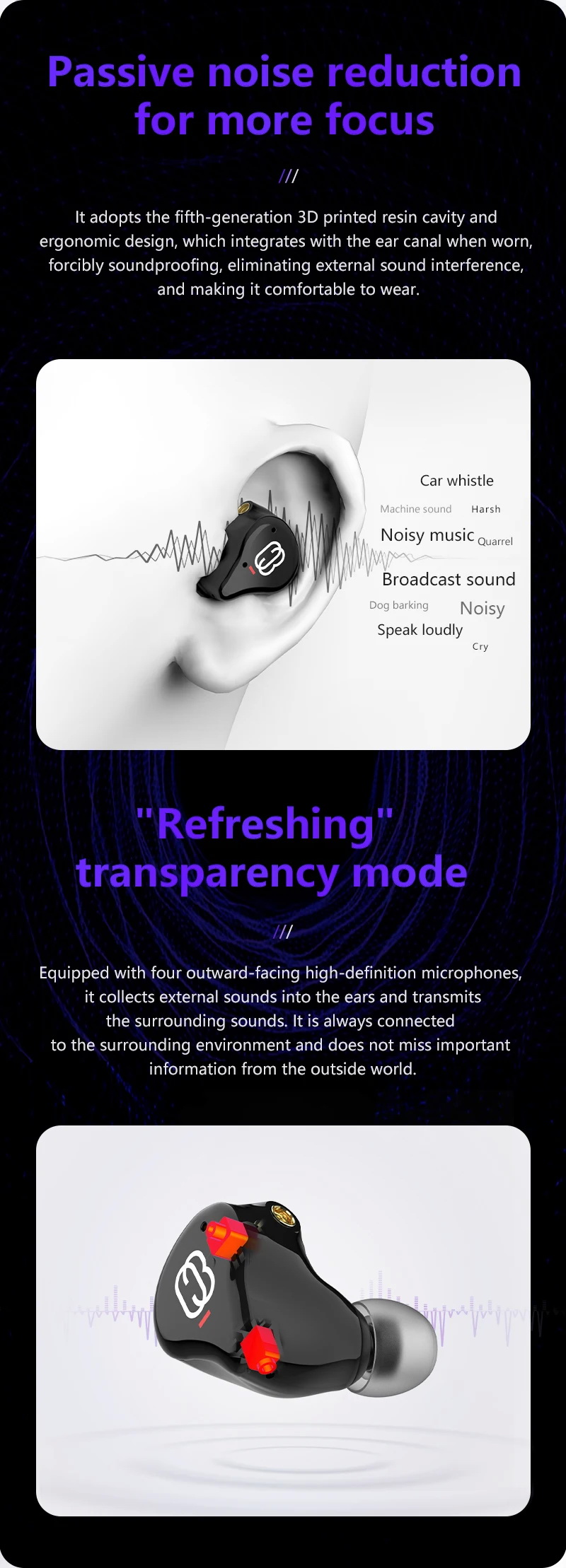 BGVP Q3 หูฟัง TWS 2 ไดรเวอร์ 1DD+1BA รองรับ Bluetooth5.3 ประกันศูนย์ไทย