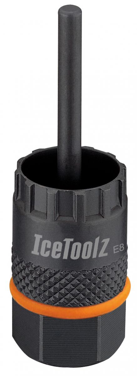 ICETOOLZ 09C1 ปะแจล็อคเฟือง lock ring remover with guide pin Shimano-HG, black
