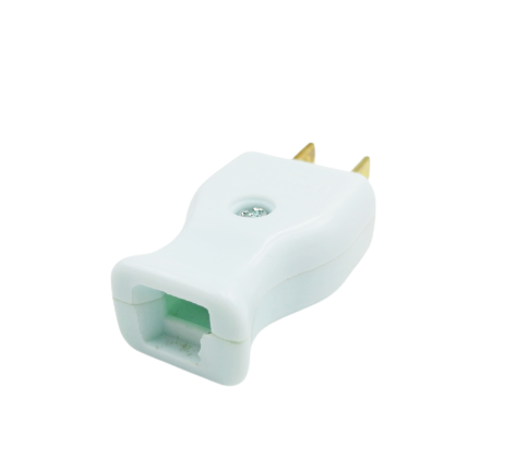 *เลิกจำหน่าย* ปลั๊กตัวผู้, ปลั้กเสียบตัวผู้ 2ขาแบน(ราคา/กล่อง=60ตัว)