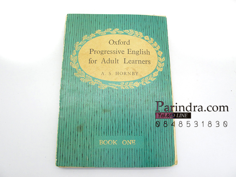 หนังสือเก่า Oxford Progressive English for Adult Learners by A.S.Hornby ปี 1962