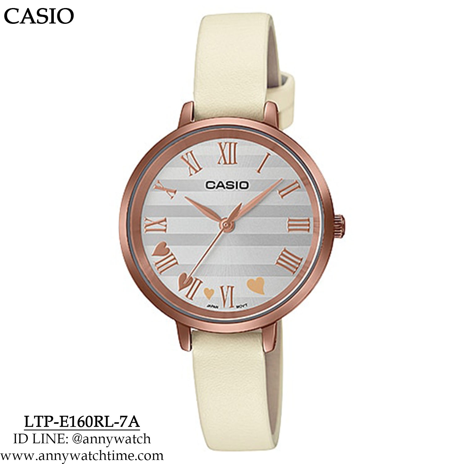 CASIO LTP-E160RL-7A