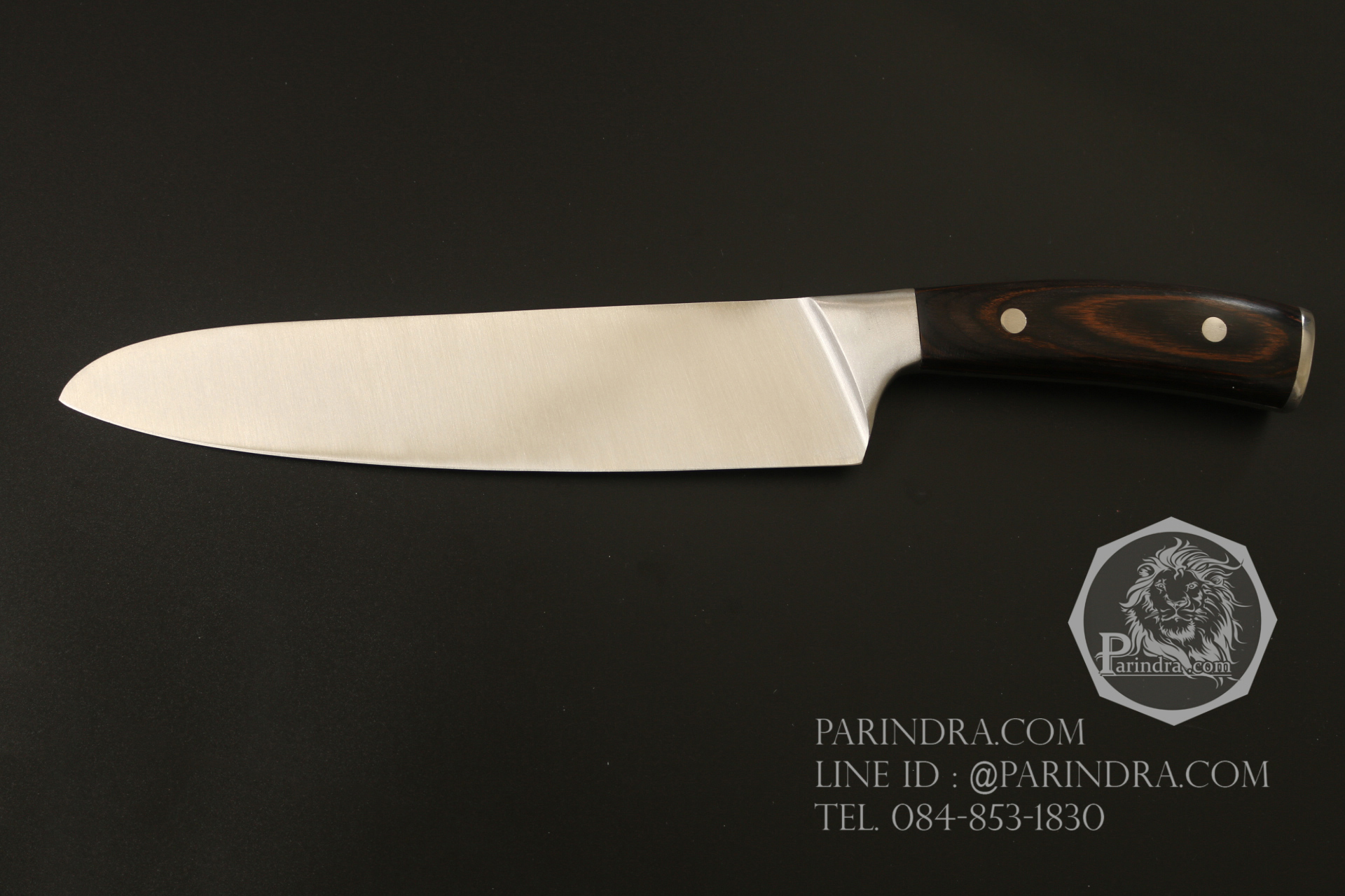 มีดทำครัวใบตาย Rhino Brand No.8984 ด้ามไม้ ขนาดใบ 8 นิ้ว คมสุดๆ (ของแท้)