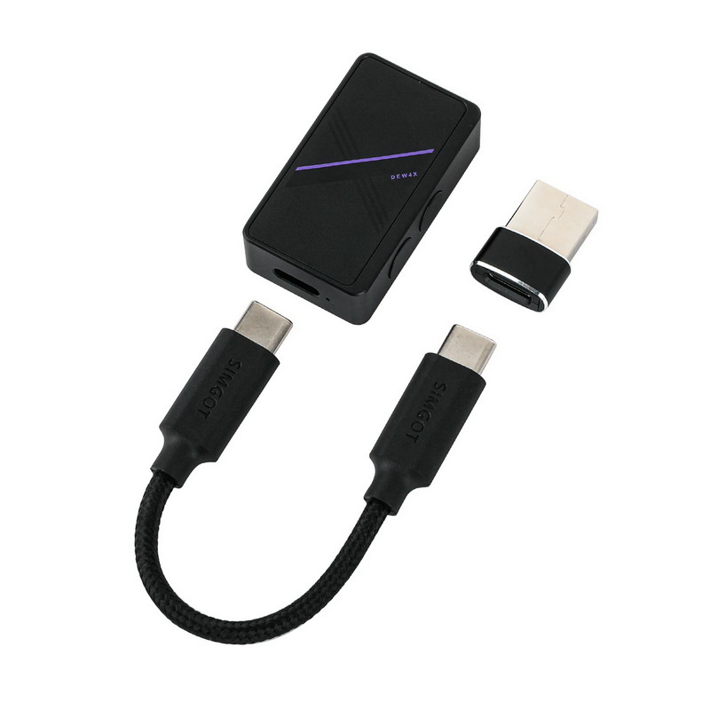 Simgot DEW4X DAC/AMP พกพาจิ๋ว ชิป DAC CS43198 x2 ถอดอัพเกรดสายได้ ประกันศูนย์ไทย