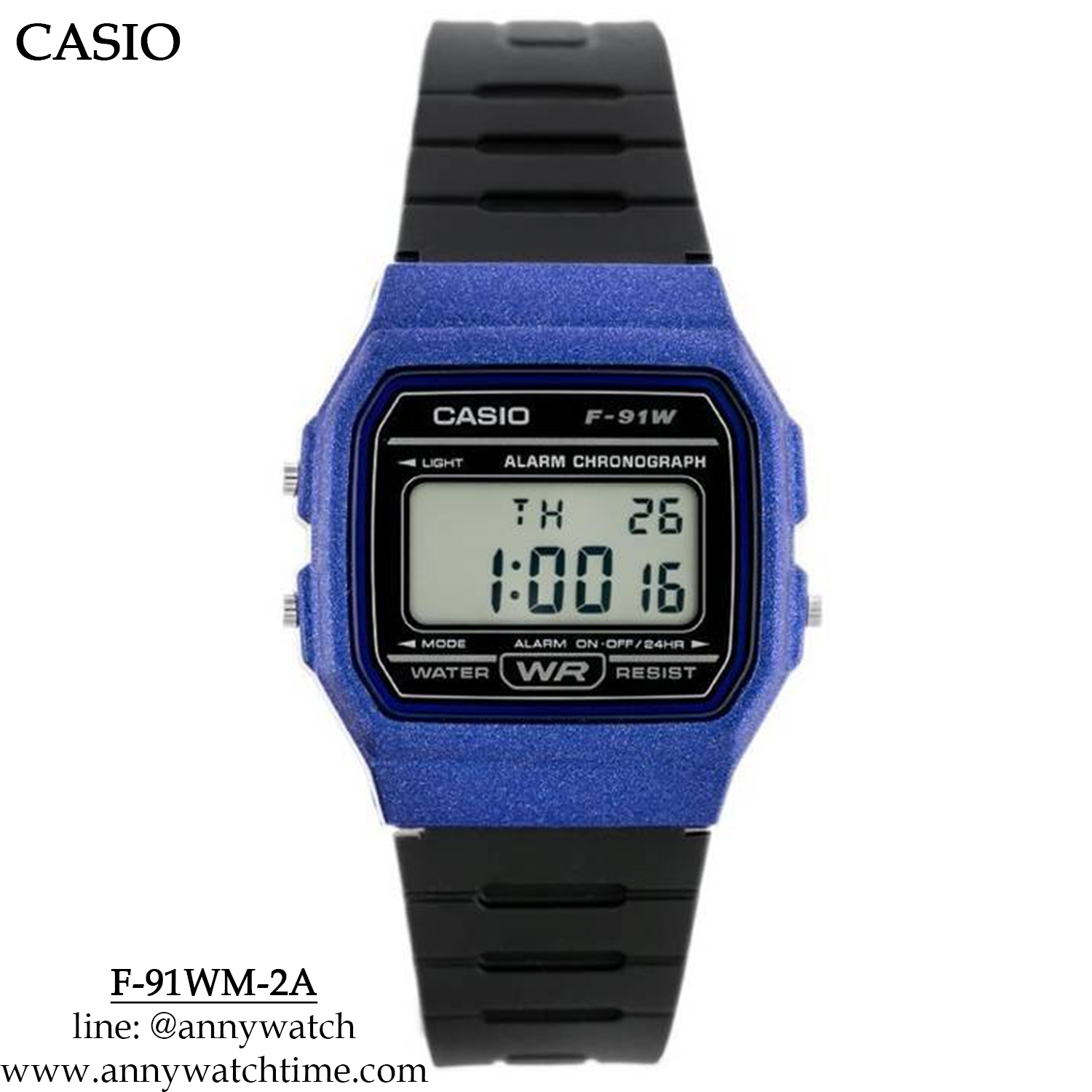 CASIO F-91WM-2A