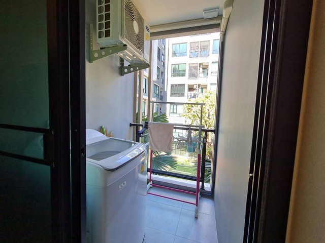 ให้เช่าคอนโด เดอะคิวบ์ พลัส พหลโยธิน 56 ตึกB 28 ตรม.ห้องใหม่ วิวสวน มีเครื่องซักผ้า ใกล้รถไฟฟ้า