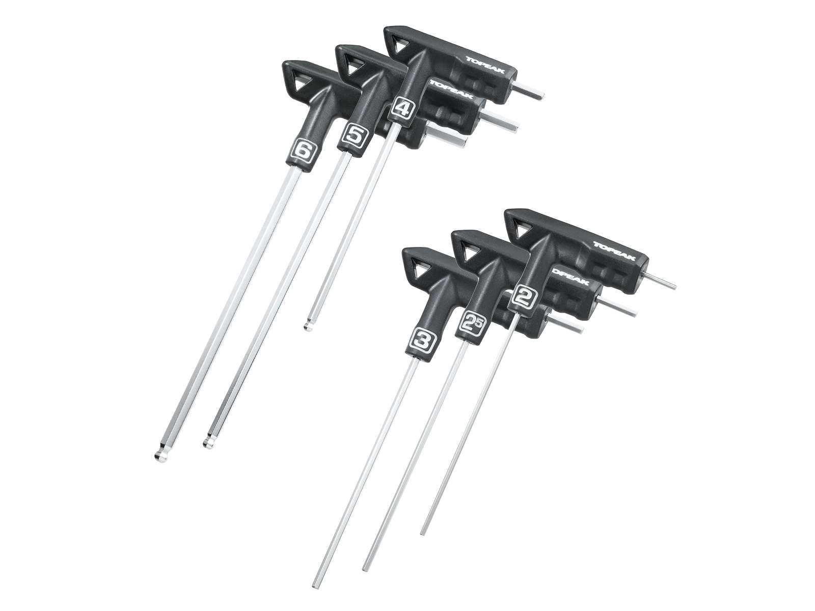 ชุดปะแจ TOPEAK T-HANDLE DUOHEX WRENCH SET, TPS-SP01 (เครื่องมือแบบพิเศษ 6 ชิ้น)