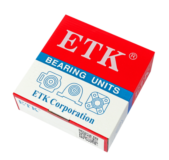 ตลับลูกปืนตุ๊กตา ทรงสี่เหลื่ยม ระบบซีลป้องกันฝุ่น รูเพลา 1 นิ้ว ETK อีทีเค รุ่น UCF205-16 Pn.E151-0035 (แท้) ##(**)