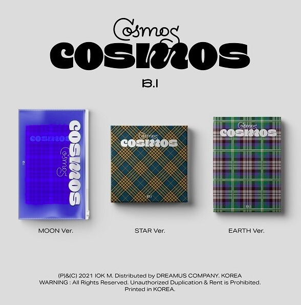 อัลบั้ม #B.I - HALF ALBUM [COSMOS] (Random Ver.)