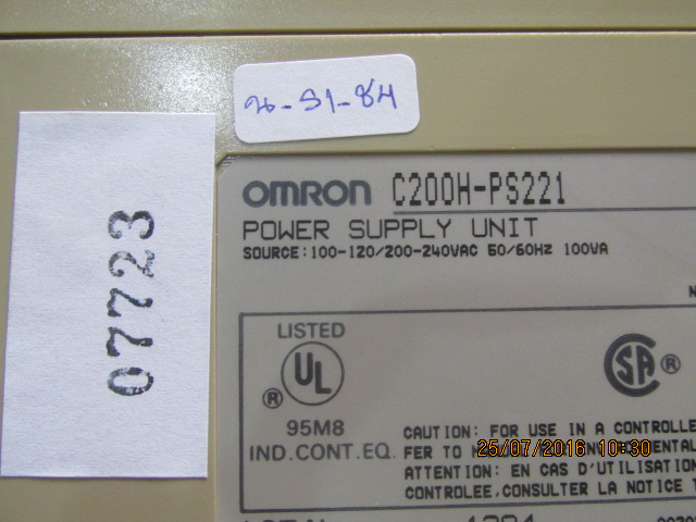 PLC “ OMRON ” รุ่น C200H-PS221