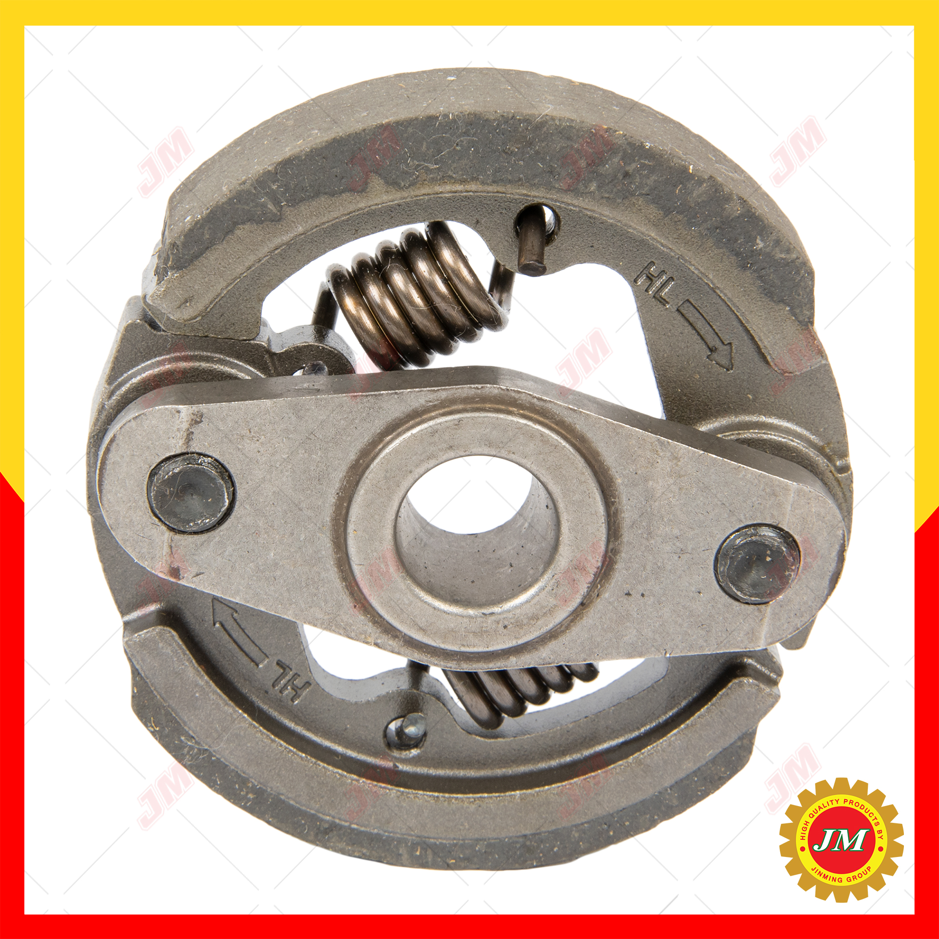 ผ้าครัชพร้อมแท่น RBC411 2 ก้อน HL อย่างดี ผ้าครัชครบชุด