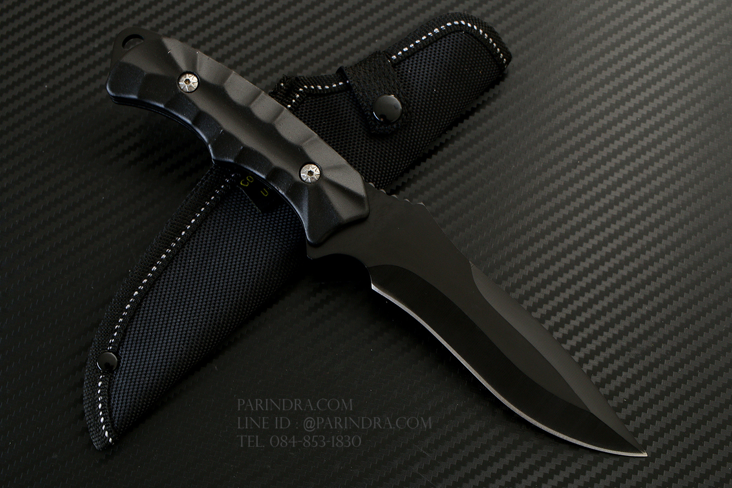 มีดใบตาย COLUMBIA รุ่น K603 ใบสีดำ คมกริบ คุณภาพเยี่ยม