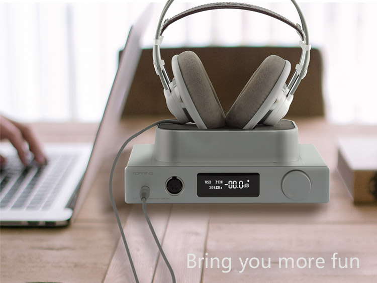 ขาย TOPPING DX7 DAC/AMP ตั้งโต๊ะชุดใหญ่ระดับ Hi-Res รองรับ DSD มาพร้อม Remote control