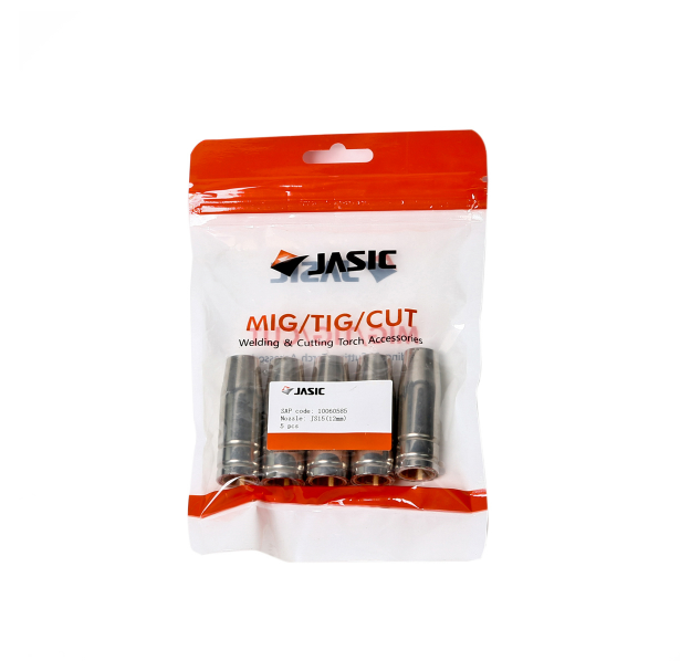 ปลอกหัวเชื่อม NOZZLE 12MM เครื่องตัดพลาสม่า JASIC 15AK Pn.10060585 (5PCS/PAC) ##