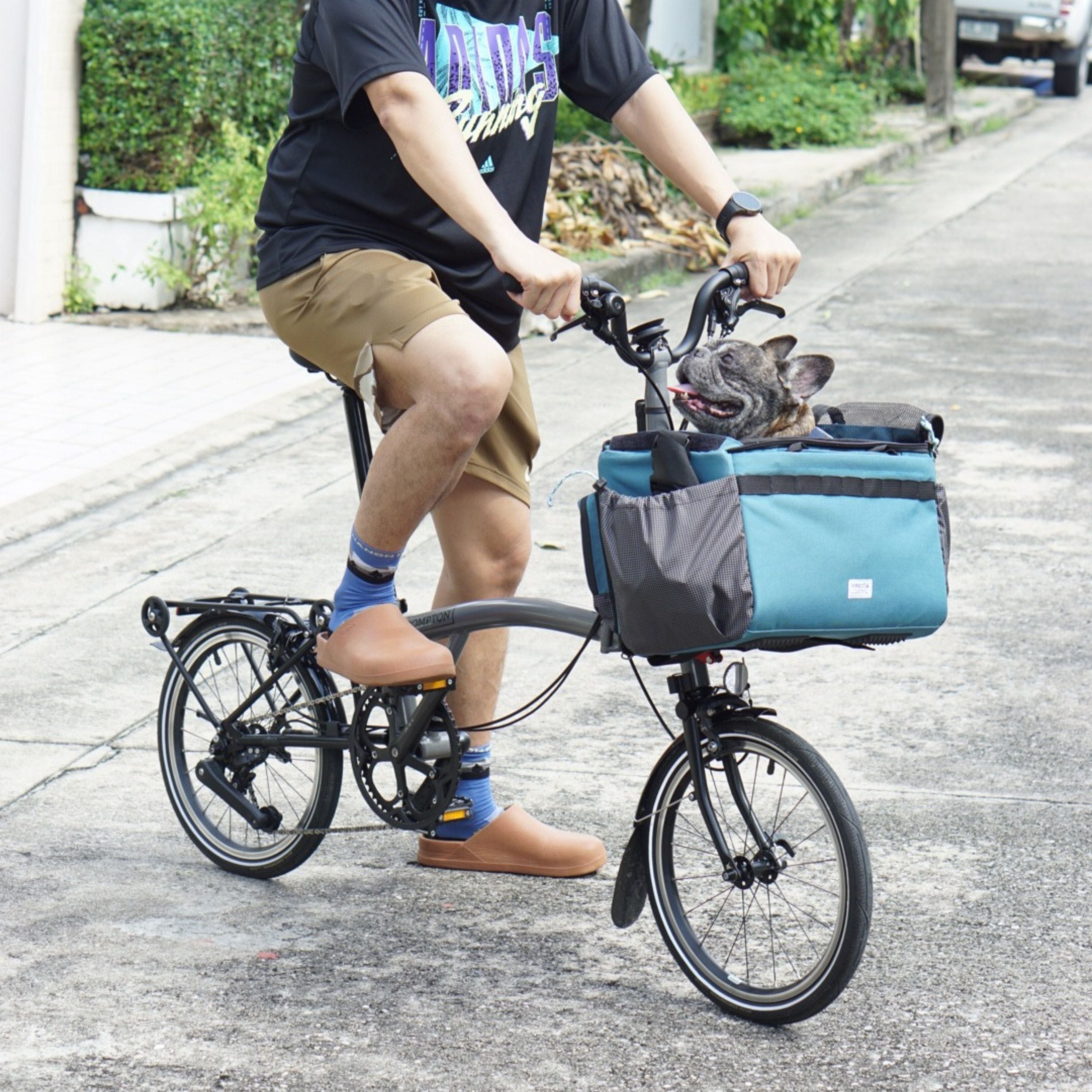 Vincita B209B ตะกร้าใส่สัตว์เลี้ยง CADDY สำหรับจักรยานบรอมตัน