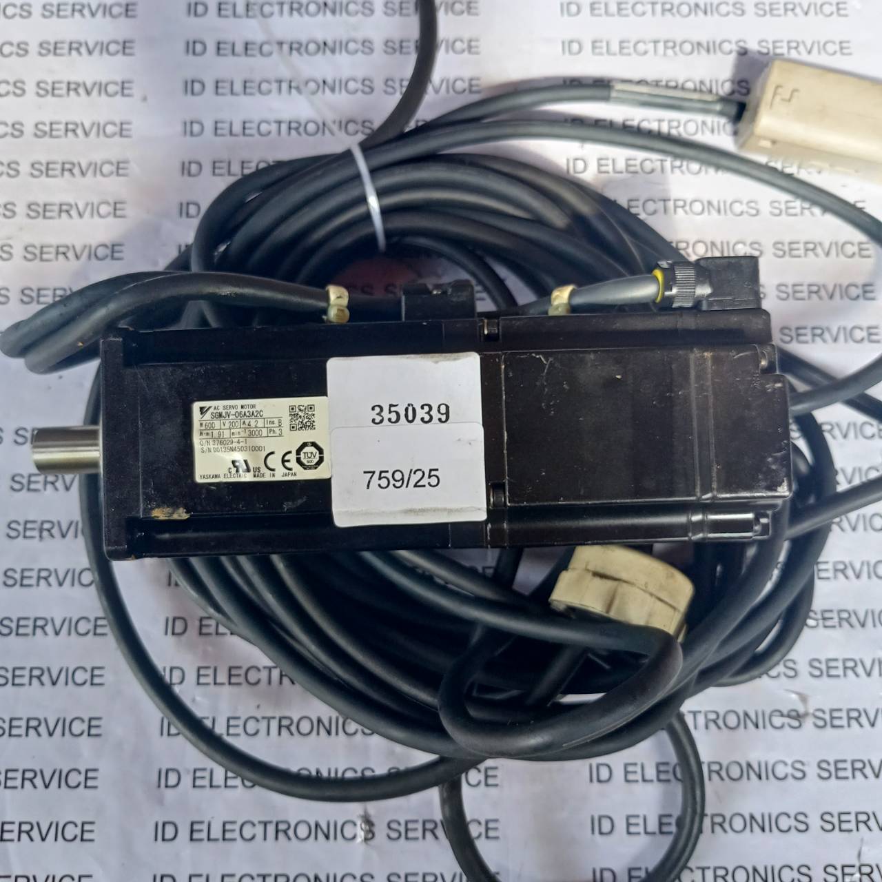 SGMJV-06A3A2C SERVO MOTOR " YASKAWA "