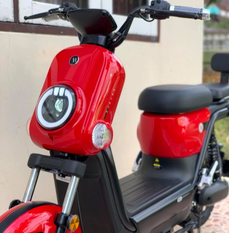 มอเตอร์ไซค์ไฟฟ้า AIMA 108 รุ่นใหม่ 2025 | มอเตอร์ Bosch 500W | วิ่งได้ 80 กม. | ผ่อนได้ (พร้อมส่ง)
