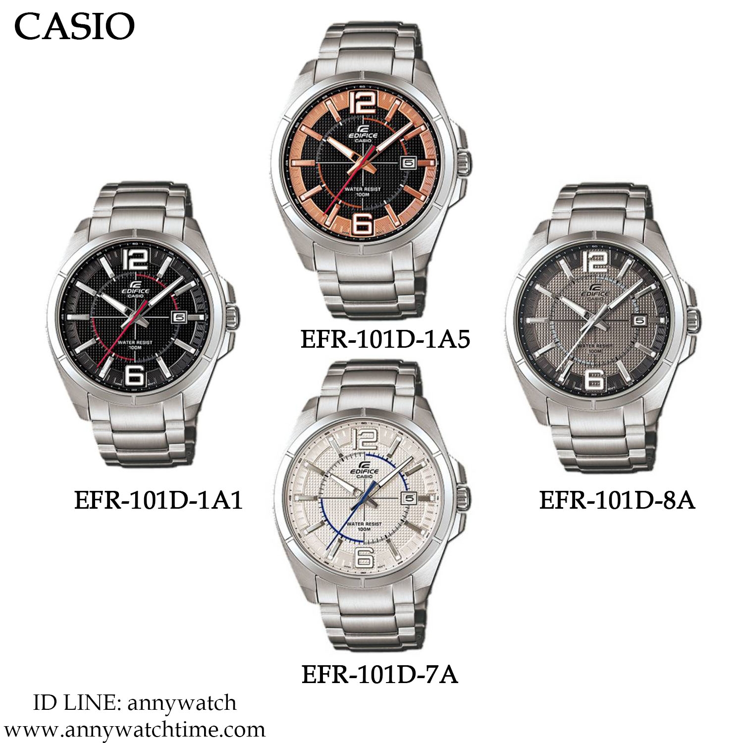 EDIFICE EFR-101D-8A