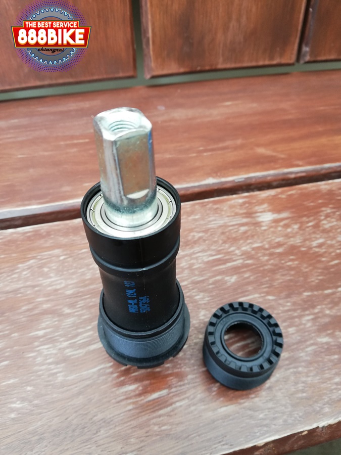 กระโหลกเหลี่ยม THUN ขนาดแกนเพลา 123/(124L) Bearing เบ้ากะฌหลกใช้ได้ทั้งขนาด 68/73