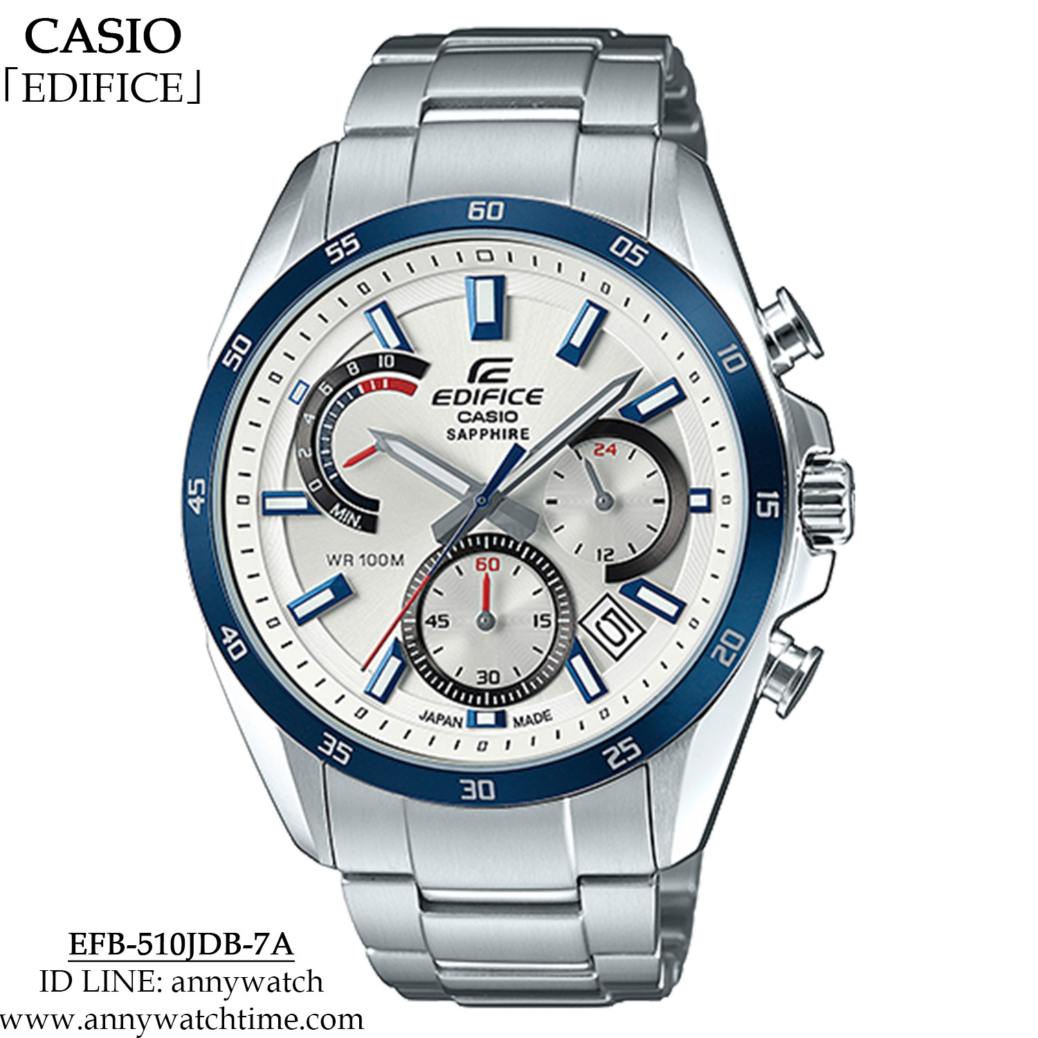 EDIFICE EFB-510JDB-7A
