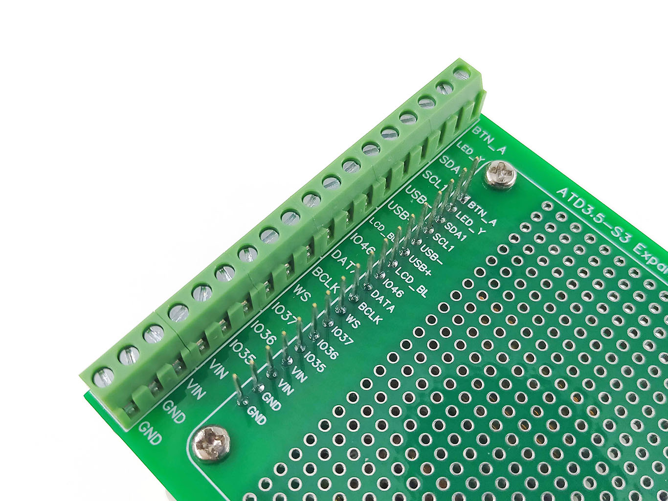 ATD3.5-S3 Expansion shield โมดูลขยายขาบอร์ดจอ ATD3.5-S3 เทอมินัล