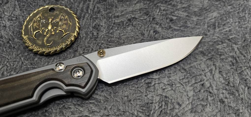 Chris Reeve Small Sebenza 31 Inlay LH Macassar Ebony CPM Magnacut(มือซ้าย)