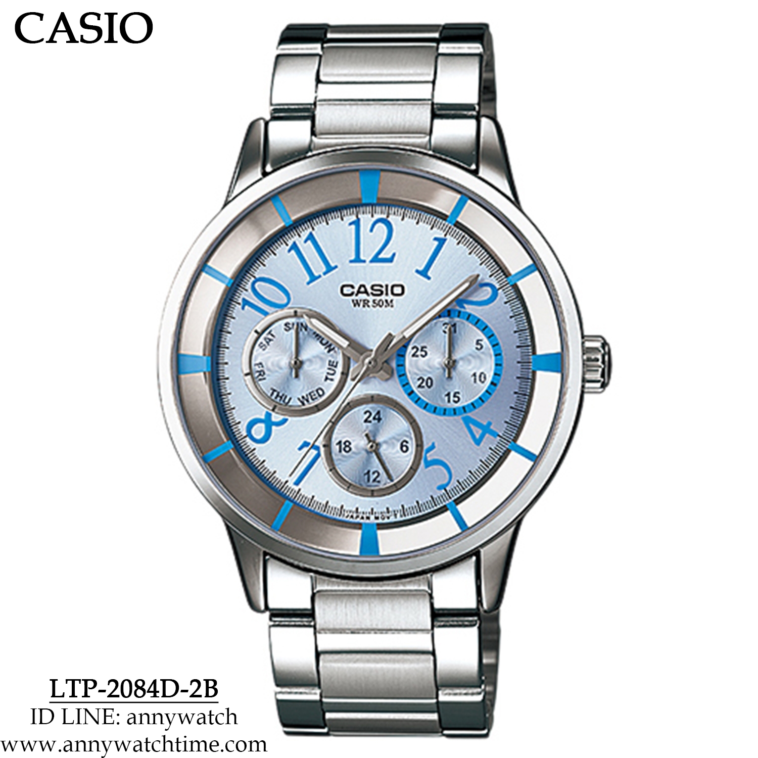 CASIO LTP-2084D-2B