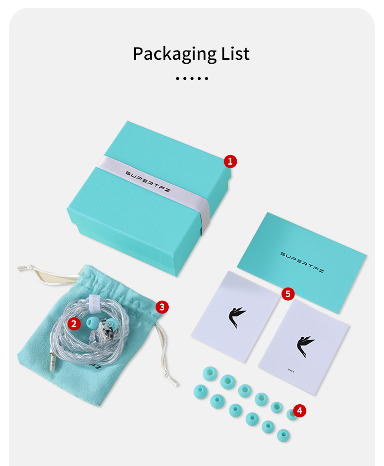 SuperTFZ Aquarius หูฟัง IEMs ไดรเวอร์ ไดนามิก 11.4 มม. บอดี้อลูมิเนียมโลหะเกรดการบิน ประกันศูนย์ไทย