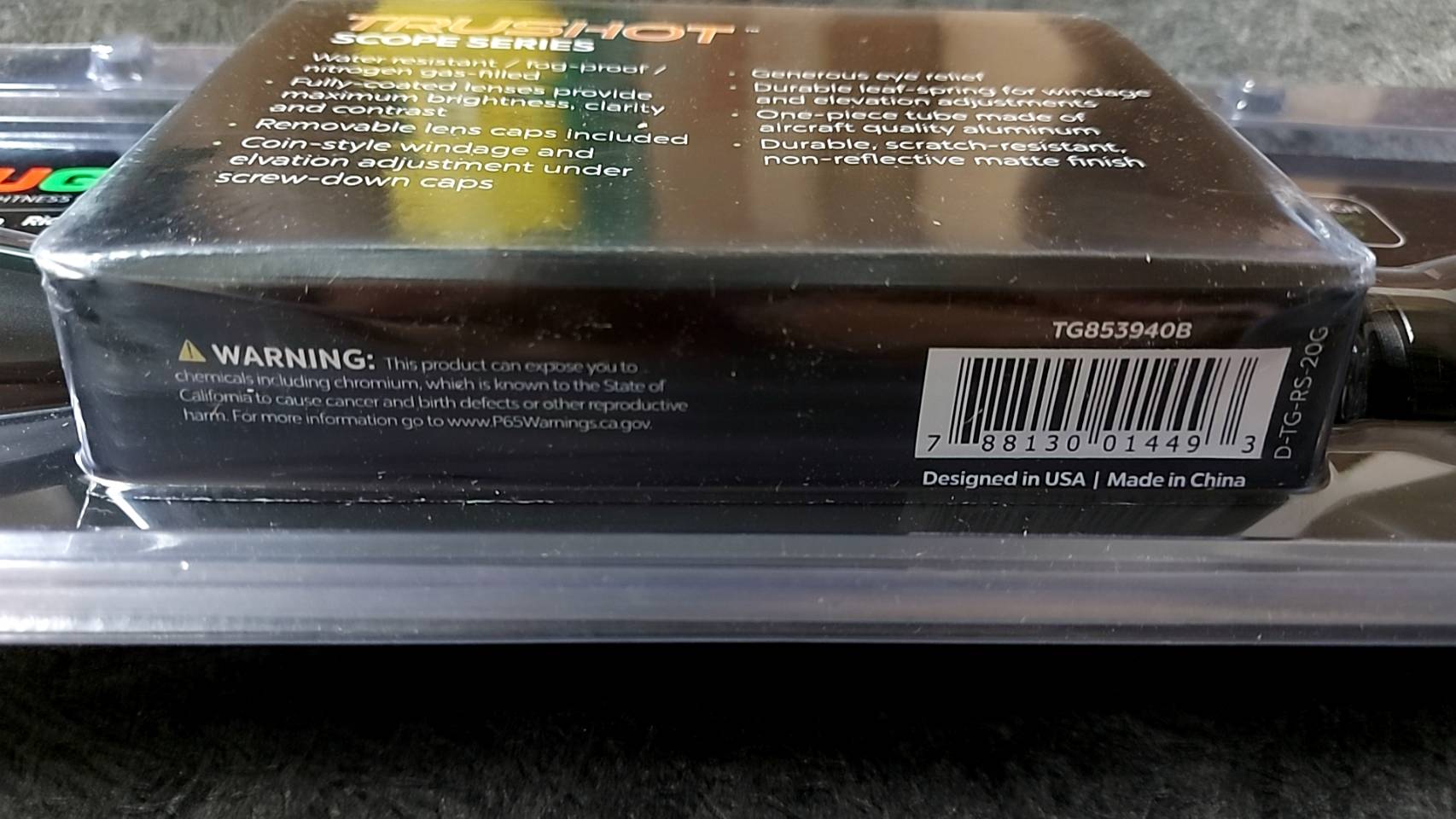 SCP TRUSHOT 3-9x40 BLK WEAVER