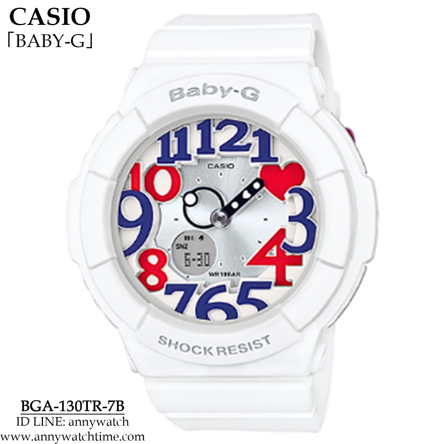 BABY-G BGA-130TR-7B