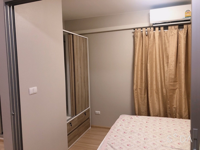 ให้เช่าพลัมคอนโด แจ้งวัฒนะ สเตชั่น ตึกE 23 ตร.ม.เฟอร์ครบ มีเครื่องซักผ้า ใกล้รถไฟฟ้า