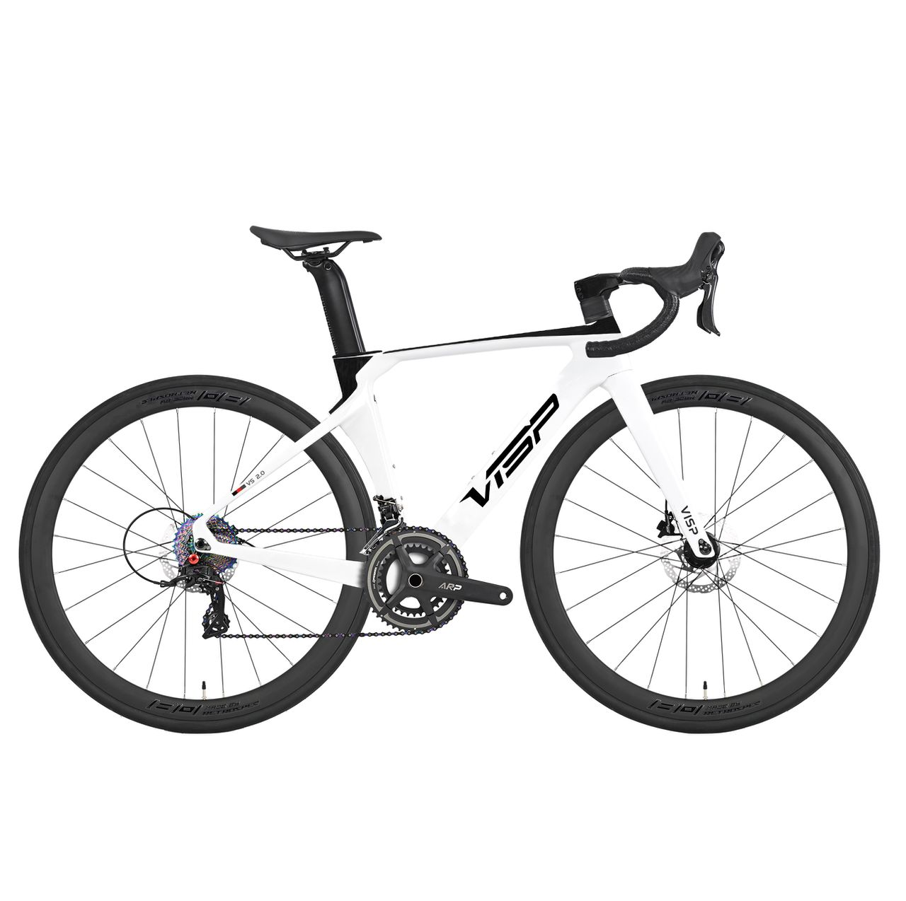 VISP R5pro 2025 เกียร์ไฟฟ้า WHEELTOP 2*122-Speed | จักรยานคาร์บอน 9.3 กก. | ดิสก์เบรกไฮดรอลิก | ราคา 22,500