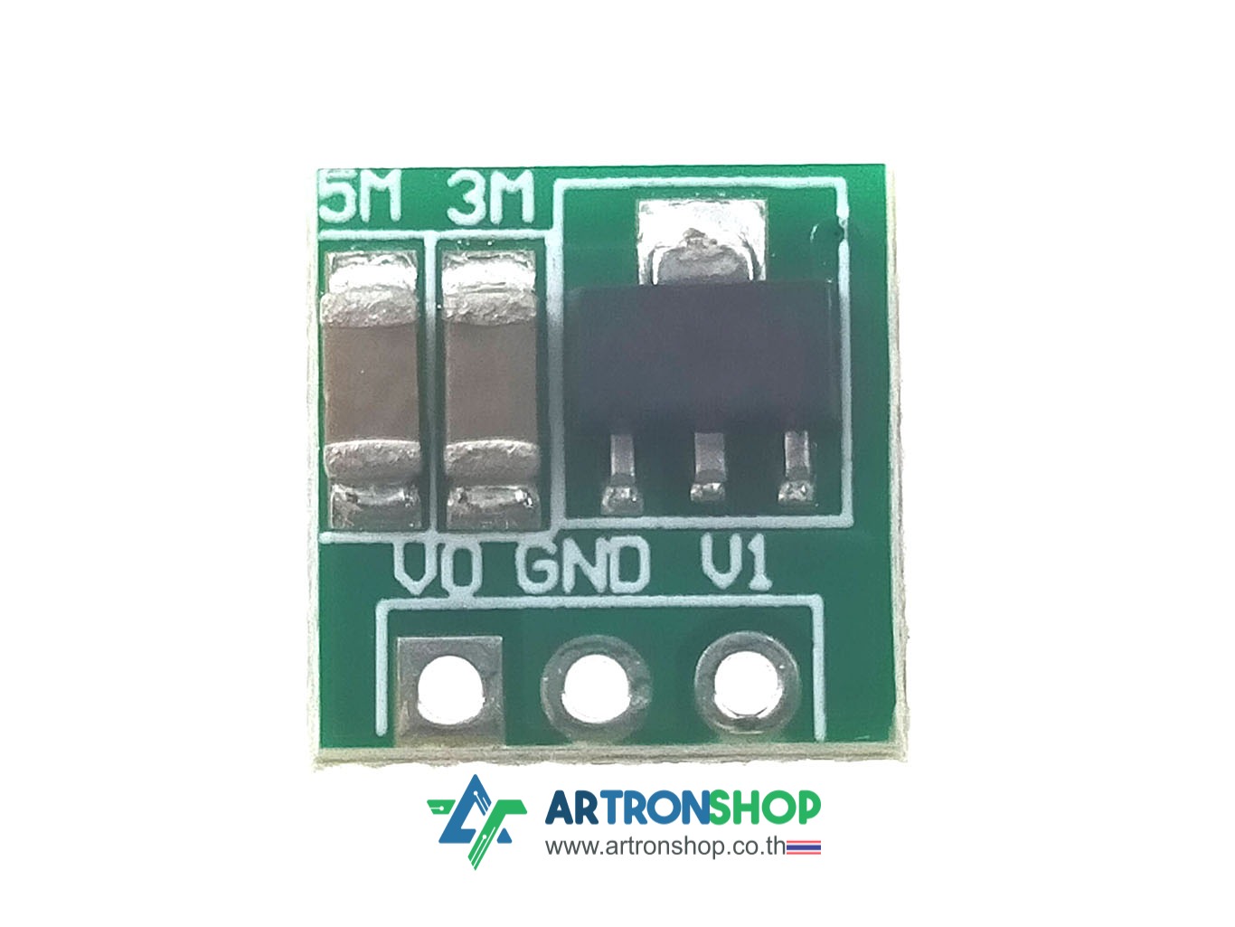 0.9-5V to 5V 500mA DC-DC Step-Up โมดูลเพิ่มแรงดัน 5V