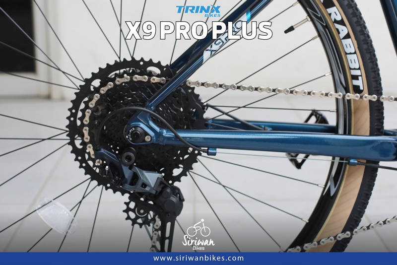 จักรยานเสือภูเขา TRINX X9 PRO PLUS | เฟรมอลูมิเนียม | วงล้อ 29 นิ้ว | SHIMANO SLX 12 สปีด | BOOST 12x148mm