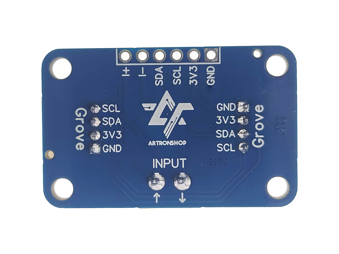 AS-4-20mA โมดูลแปลงสัญญาณ 4-20mA เป็น I2C 4-20mA Receiver Module