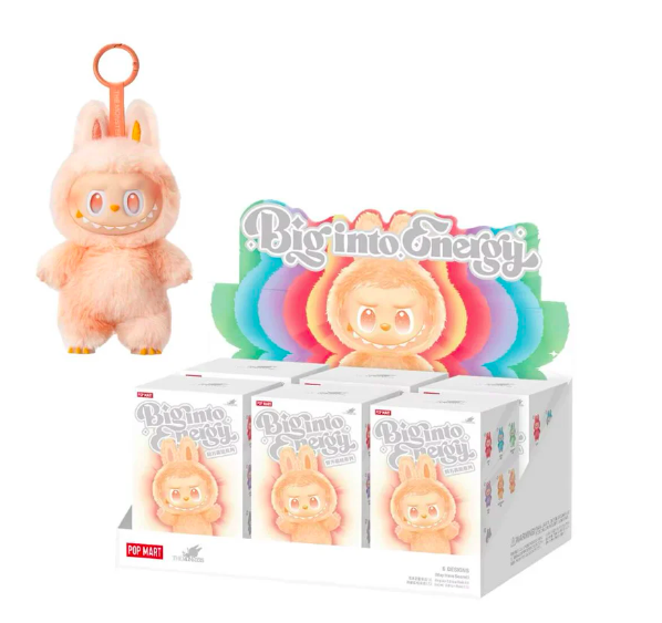 Labubu THE MONSTERS Big into Energy Series-Vinyl Plush Pendant Blind Box (รอนำเข้า 9-14วัน)
