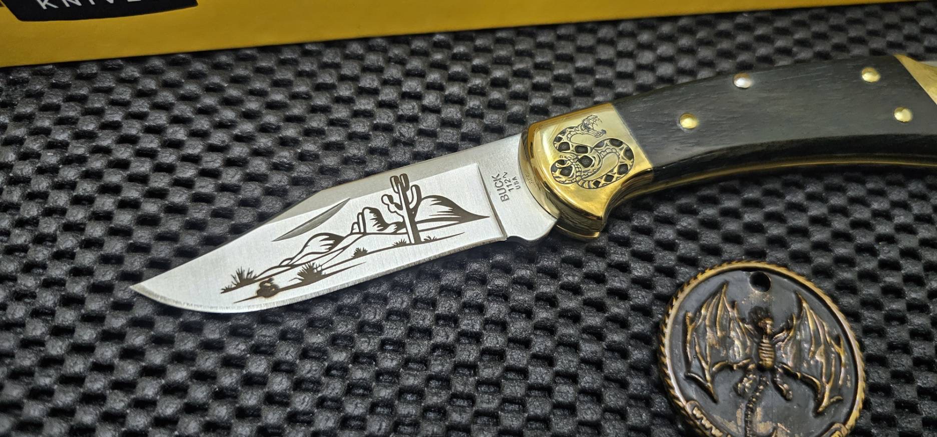 Custom Buck 112 Lockback Snak