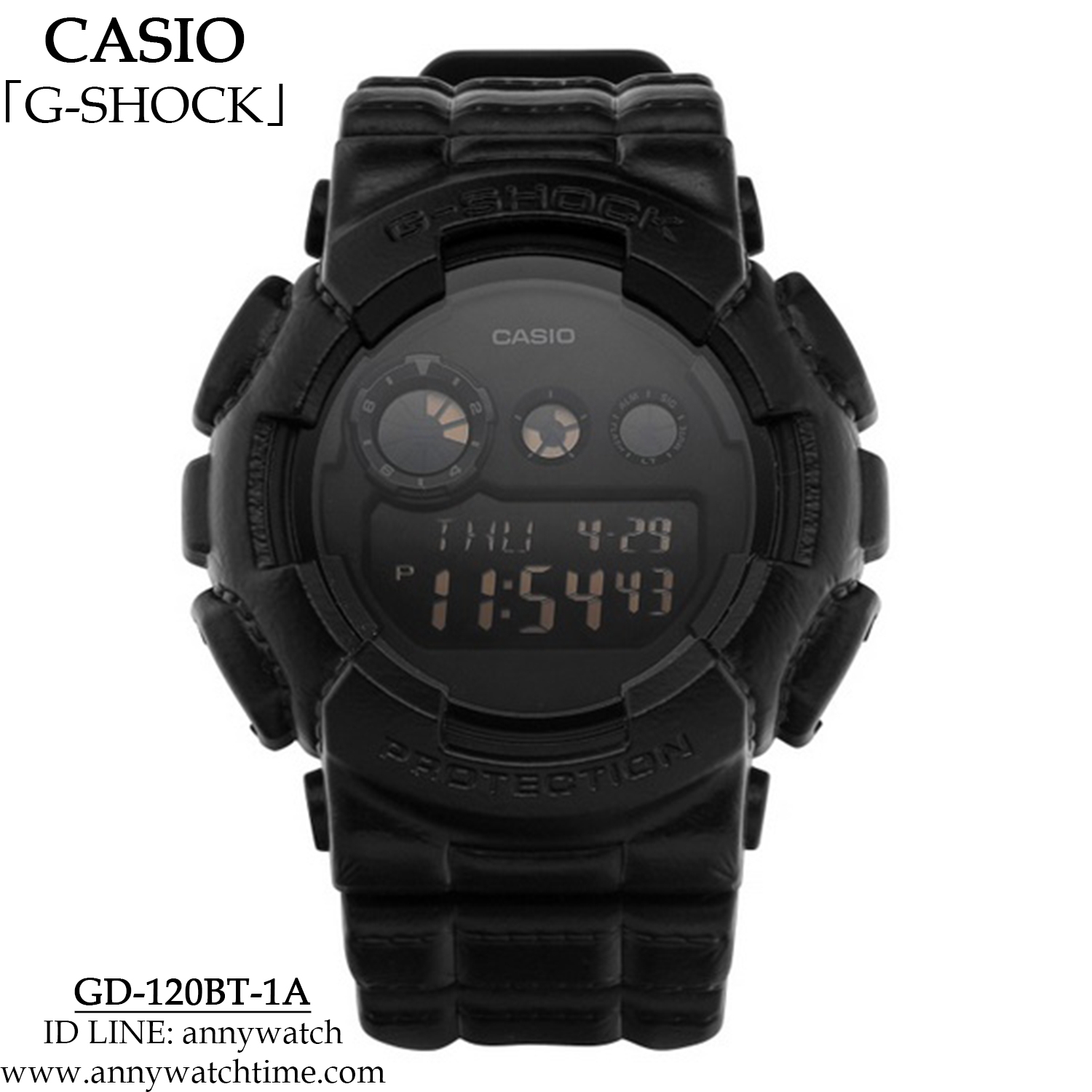 G-SHOCK GD-120BT-1A