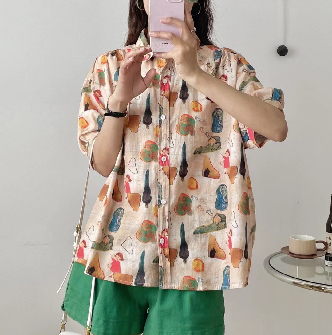 เสื้อผ้าฝ้ายแต่งกระเป๋า