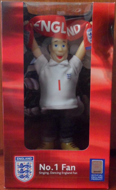 ตุ๊กตาโมเดลนักฟุตบอล แฟนบอล ทีมชาติอังกฤษ No.1 Fan - No.1 Fan ใหม่ / SUPPORTER ENGLAND National Football Team No.1 Fan Football Figure - No.1 Fan NEW