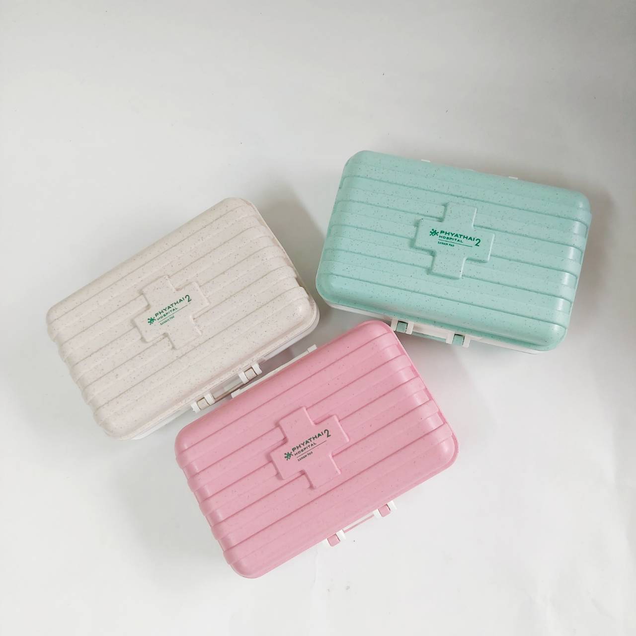 สกรีนโลโก้ กล่องใส่เม็ดยา