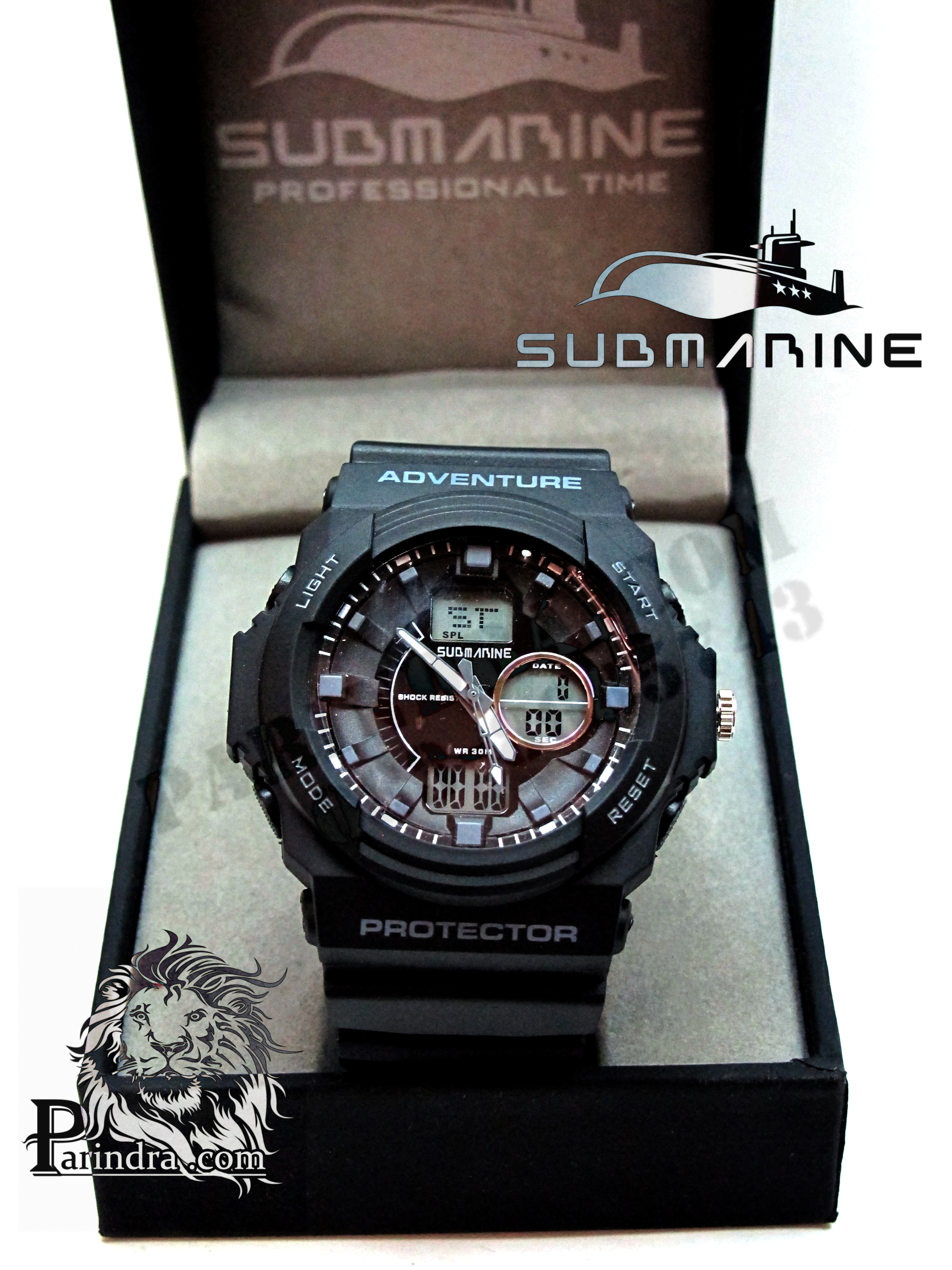 นาฬิกา US submarine Aventure Protecter รุ่น TP3141M สีดำเทา