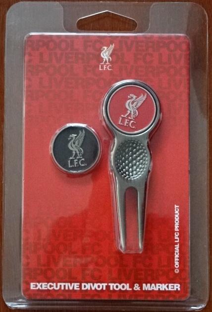 อุปกรณ์กอล์ฟ ฟุตบอล สโมสรลิเวอร์พูล - อุปกรณ์ไดวอท ใหม่ / LIVERPOOL Football Club Golf Accessory - Divot Tool NEW