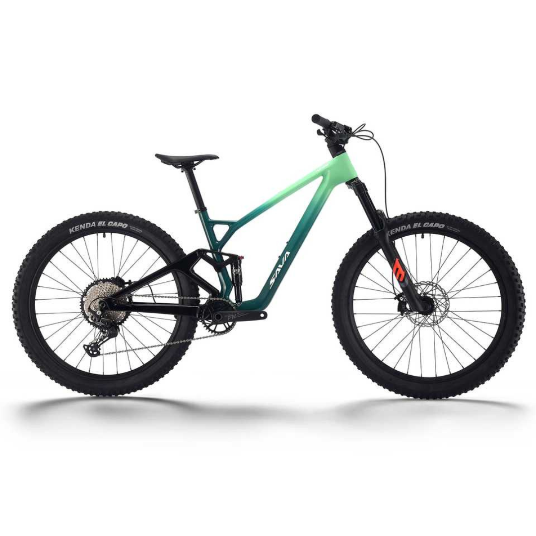 SAVA TITAN 612 Pro – Full Suspension Carbon Mountain Bike | 27.5"/29" | 12-Speed Shimano DEORE M6100 | FOX Suspension | Premium MTB