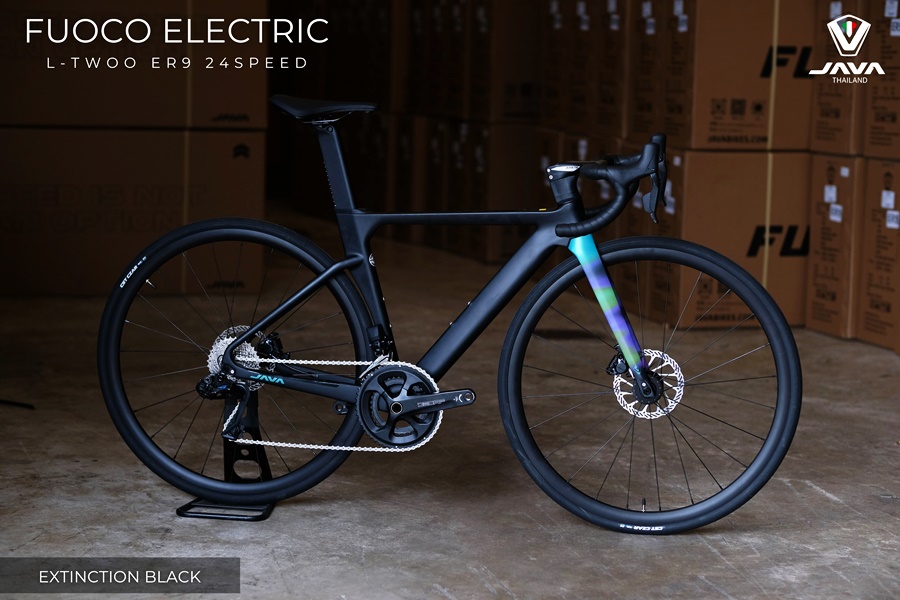 จักรยานเสือหมอบ JAVA FUOCO Electric เกียร์ไฟฟ้า L-TWOO eR9 24speed รองรับมาตรฐาน UCI Hydraulic Disc Brake (ดิสน้ำมัน)