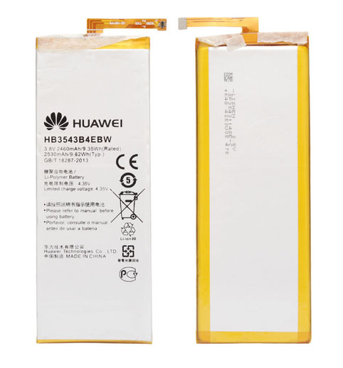 เปลี่ยนแบตเตอรี่ Huawei P7 แบตเสื่อม แบตเสีย รับประกัน 3 เดือน