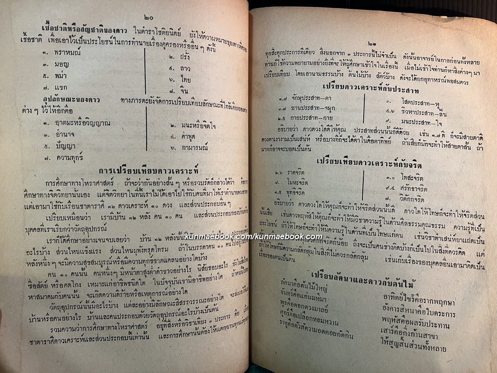 กลวิธีพิจารณาดวงชาตา ตามหลักวิชาโหราศาสตร์ โดย พระมหาบรรเทา จันทรศร